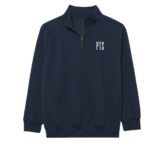 PTS Embroidered Navy Quarter-Zip