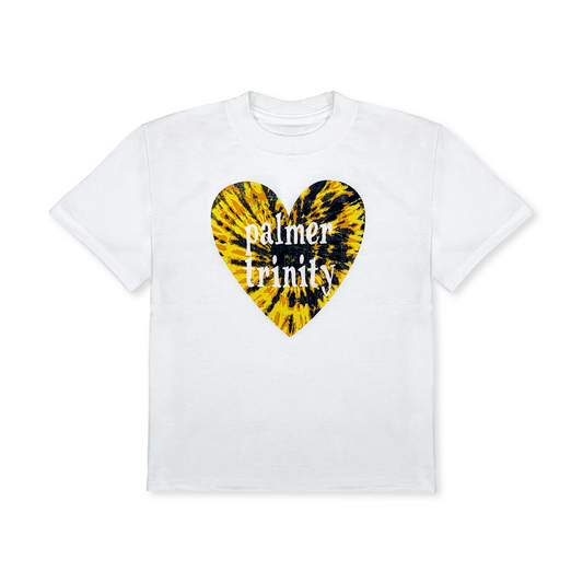 Youth Champion Tie Dye Heart T-Shirt, White