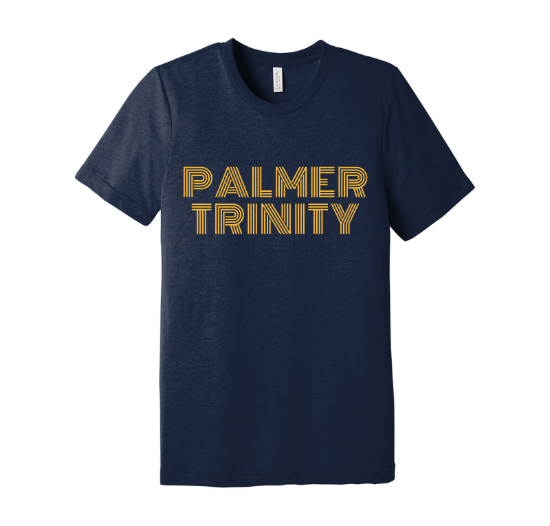 "Palmer Trinity" Softstyle Graphic T-Shirt, Navy