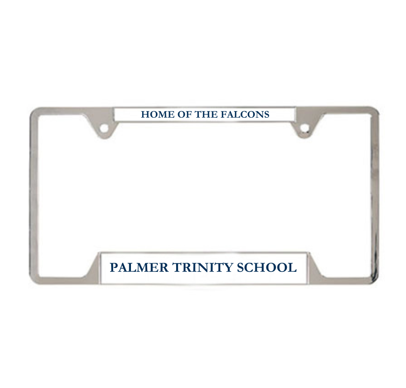 Palmer Trinity School License Plate Frame