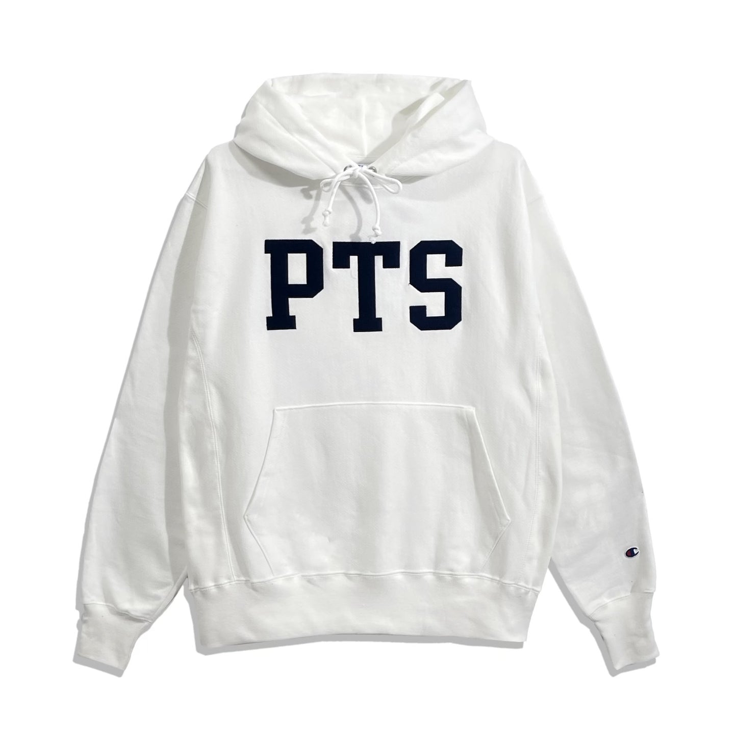 Champion "PTS" Hoodie, White